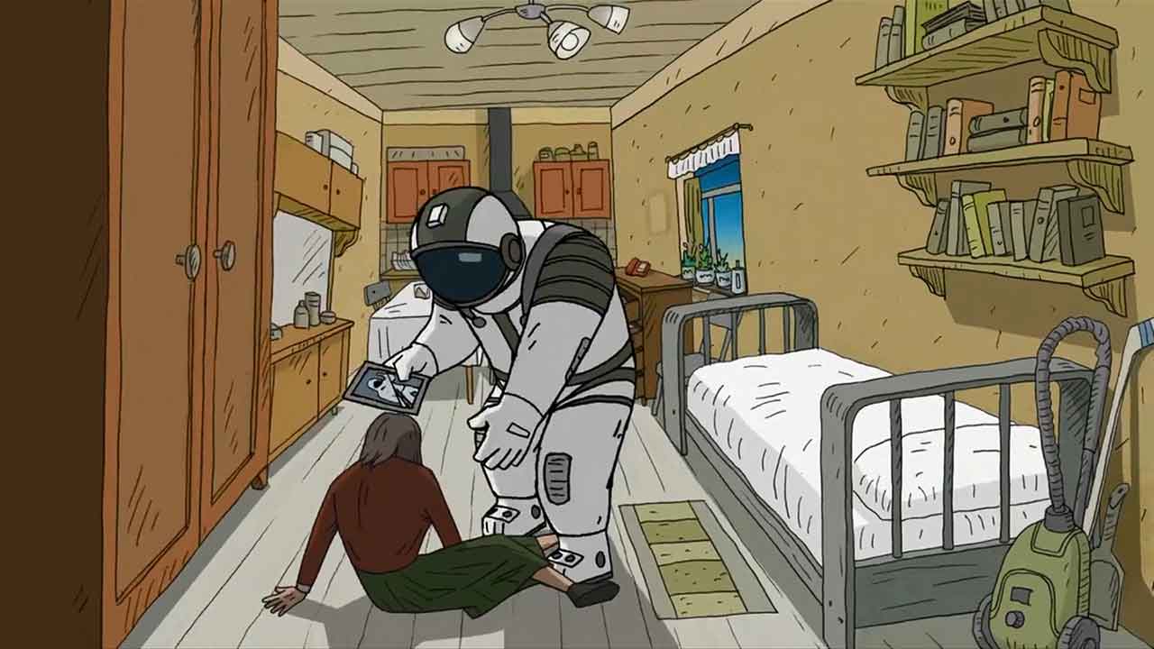 He can’t live without cosmos